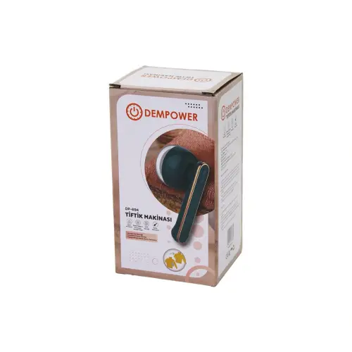 DEMPOWER DP-694 ( ŞARJLI ) ( GİYSİ TİFTİK & TÜY TOPLAMA ) TEMİZLEME MAKİNESİ ( YEDEK BIÇAKLI ) ( 6 BIÇAKLI PASLANMAZ ÇELİK ) 3W*60
