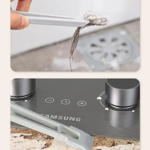 Döner Başlıklı Temizlik Fırçası Cımbızlı