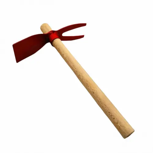 DOSTÇELİK YNR-085 ( GENİŞ AĞIZLI & ÇATALLI ) ÇAPA ( AHŞAP SAPLI )*24