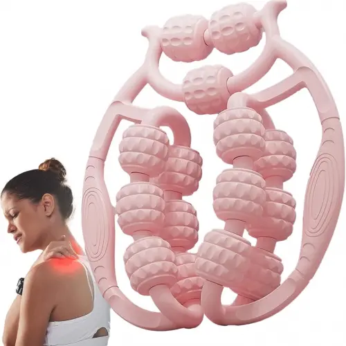 Egonex 15 Tekerlekli Bacak Boyun Kol Masaj Aleti