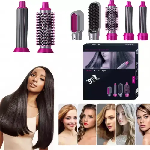 Egonex 5 in 1 Hava Üflemeli Saç Düzleştirici