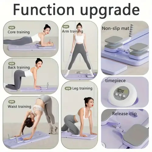 Egonex 8i 1 Arada Çok Fonksiyonlu ABS Yoga & Pilates Tahtası