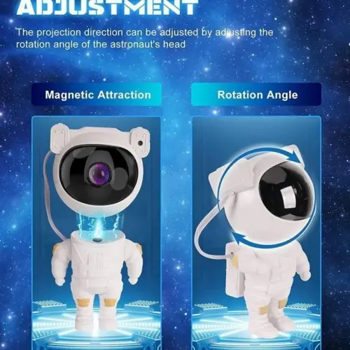 Egonex Astronot, Galaksi, Projektör, Uzaktan Kumandalı, Gece Lambası BWR-47