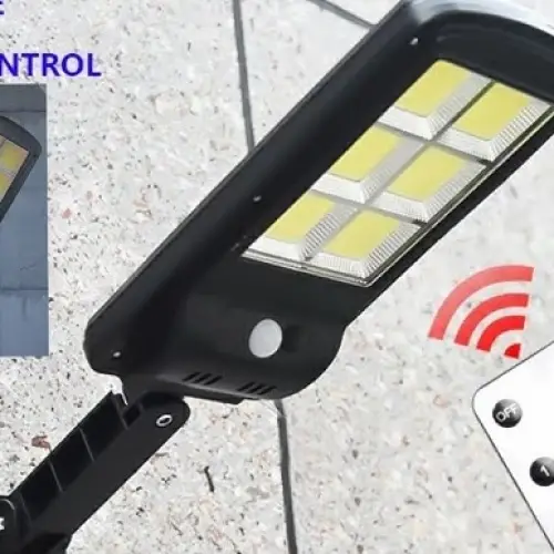 Egonex LED Solar Güneş Enerjili Bahçe Sokak Aydınlatma Işığı