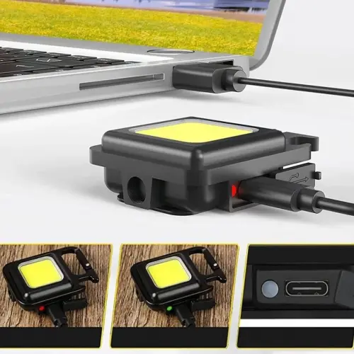 Egonex Mini Taşınabilir Led Çok Fonksiyonlu Fener