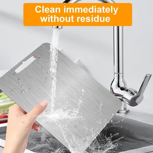 Egonex Paslanmaz Çelik Kesme Tahtası