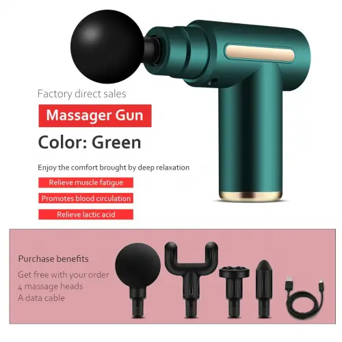 Egonex Tabanca Masaj Aleti Kas Masaj Tabancası Fırçasız Motorlu