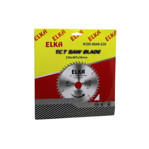 ELKA 0049-230 ( 230 X 48T X 30MM ) ( AĞAÇ ) SUNTA KESİCİ DİSK*80