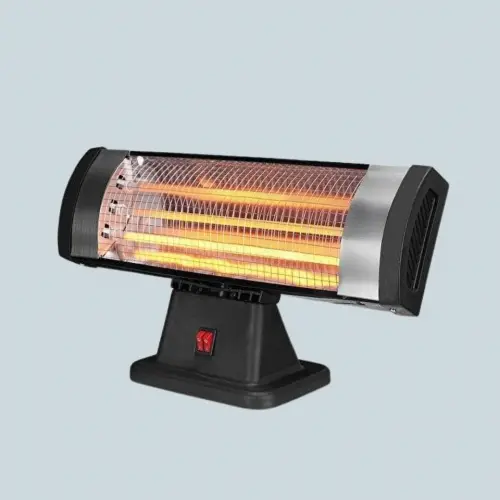 Enerji Tasarruflu 1800W Quartz Infrared Isıtıcı Shart