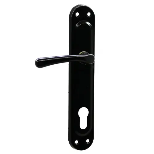 ERİŞ-08 ( KUMRU ) ( SİLİNDİR & YALE ) ( SİYAH ) KAPI KOLU TAKIM*2X30