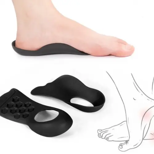 Esnek Düz Taban Düzeltici Topuk Yastığı