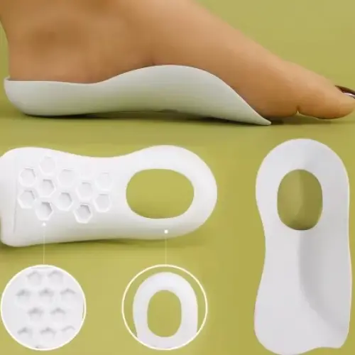 Esnek Düz Taban Düzeltici Topuk Yastığı