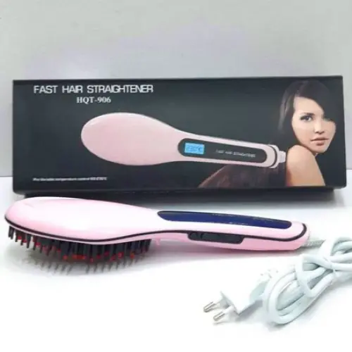 FAST HAIR HQT-906 DP-258 DERECE GÖSTERGELİ TARAKLI SAÇ DÜZLEŞTİRİCİ*50