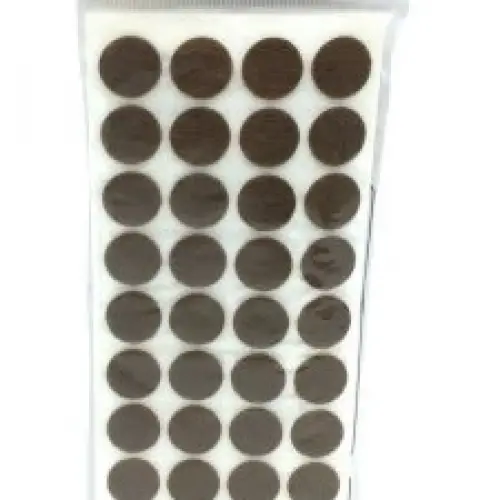 FLAMME ( 21MM ) ( YUVARLAK ) YAPIŞKAN KEÇE*25X36