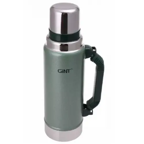 Gint 1.25 Litre Paslanmaz Çelik Termos 24 Saat Sıcak 12 Saat Soğuk Yeşil