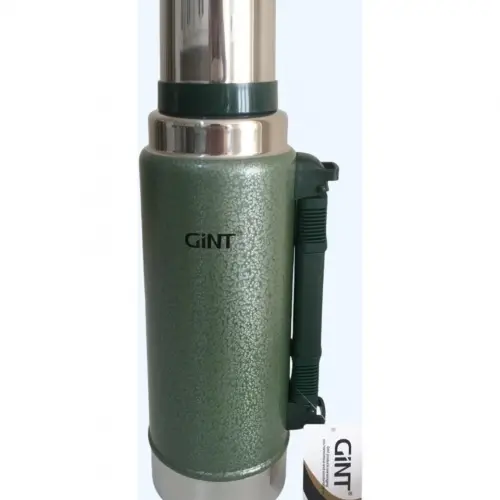 Gint 1.25 Litre Paslanmaz Çelik Termos 24 Saat Sıcak 12 Saat Soğuk Yeşil