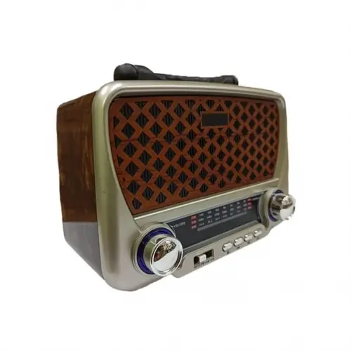 Gold Htc Ghtc-4010 Nostaljik Radyo Hoparlör Bluetooth Usb Tf Hafıza Kart Aux Destekli Müzik