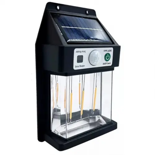 Güneş Enerjili Hareket Sensörlü Duvar Lambası Egonex