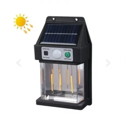 Güneş Enerjili Hareket Sensörlü Duvar Lambası Egonex