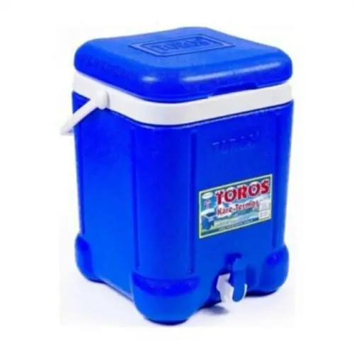 HAK PLASTİK TOROS ( 20LT ) ( KARE ) ( TERMOS ) ( MAVİ PLASTİK ) ( MUSLUKLU & TAŞIMA KULPLU ) ( BRKT-504231 )*5