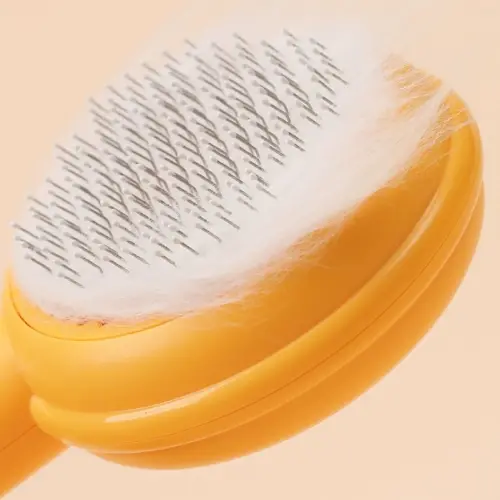 Hamburger Şekilli Otomatik Temizlenen Evcil Hayvan Fırçası