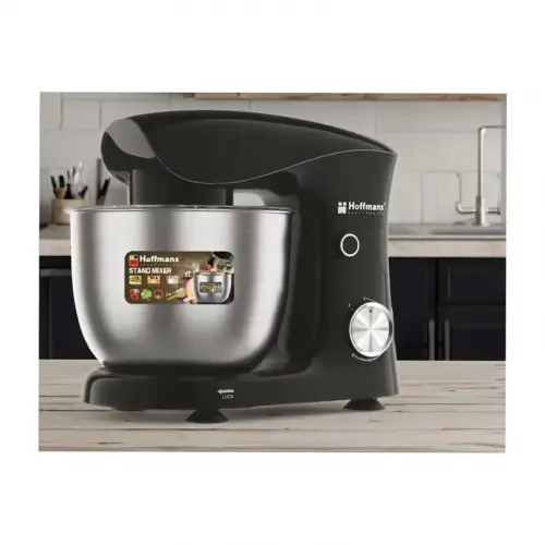 Hoffmans 6 Litre Hamur Yoğurma Makinesi - Siyah