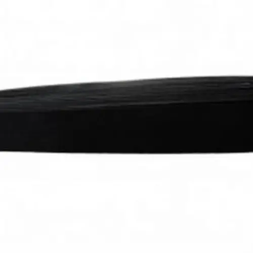 HUZUR ( SİYAH & 2CM ) PAÇA LASTİK YASSI GENİŞ 10MT*50