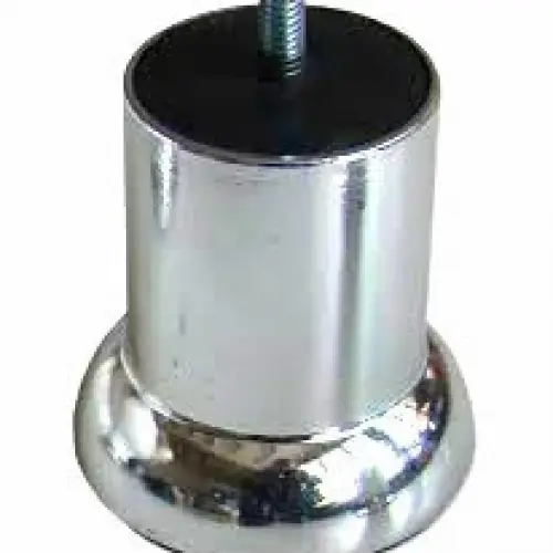 İBİCO ( 90-1010-1-01 ) ( 6CM ) ( KROM ) TOMBUL KOLTUK BAZA AYAK ( M10 KALIN VİDALI )*10X14