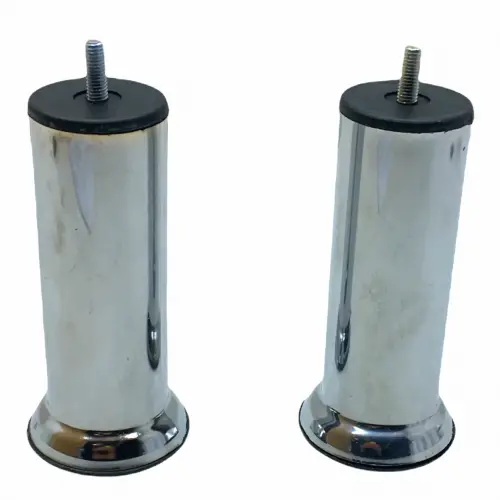 İBİCO ( 90-1014-2-01 ) ( 15CM ) ( KROM ) TOMBUL KOLTUK BAZA AYAK ( M8 İNCE VİDALI )*10X14