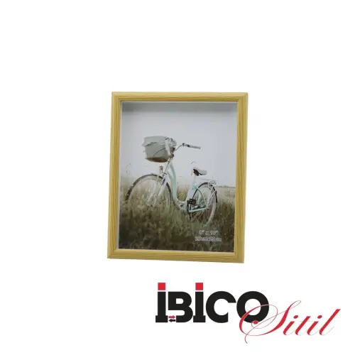 İBİCO İ12-028 ( 8X10 & 20X25CM ) ( KALIN & LÜX BAMBU & TEK RENK ÇERÇEVE ) AHŞAP RESİM ÇERÇEVESİ *36=K