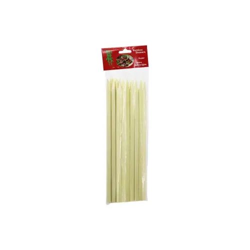 İBİCO İ18-074 BAMBOO SKEWERS ( 24CM ) ( GENİŞ & ADANA ) AHŞAP ÇÖP ŞİŞ ( 20PCS )*12X20