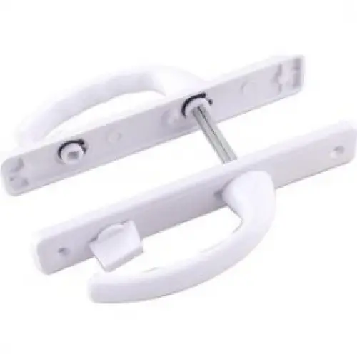 İBİCO POŞETLİ ( BANYO-WC & KİLİTLİ ) ( BEYAZ ) PVC KAPI KOLU*50