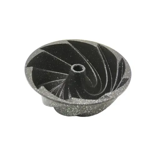 İBİCO ( RÜZGAR GÜLÜ MODEL ) ( DÖKÜM ) ( GÖBEKLİ ) KEK KALIP ( ÇAP: 24CM  & DERİNLİK: 9CM )*40