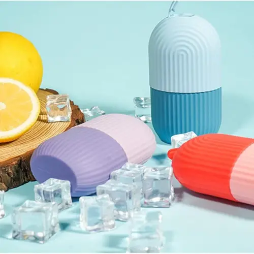 Ice Roller Buz Silindiri Terapi Etkili Yüz Masaj Ve Cilt Bakım Aleti