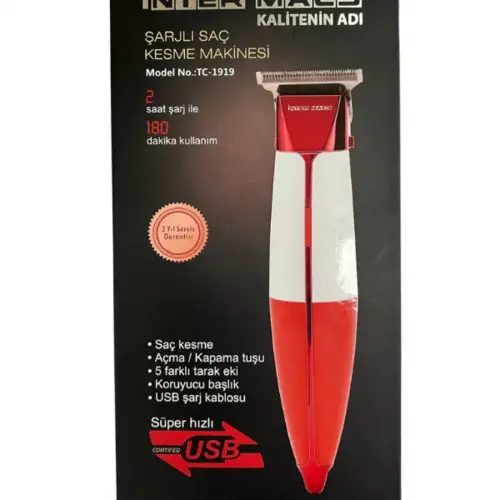 Inter Mac3 Saç Kesme Makinesi Tc-1919