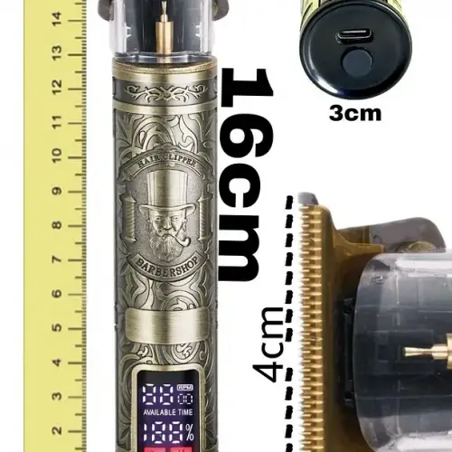 Ipone 0685 Profesyonel Saç Sakal Ense Çizim Tüm Vücut Lazer Epilasyon Öncesi Şarjlı Tıraş Makinesi