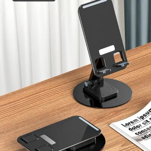 Katlanabilir Telefon Tutucu Stand Yuvarlak Tabanlı CM-074