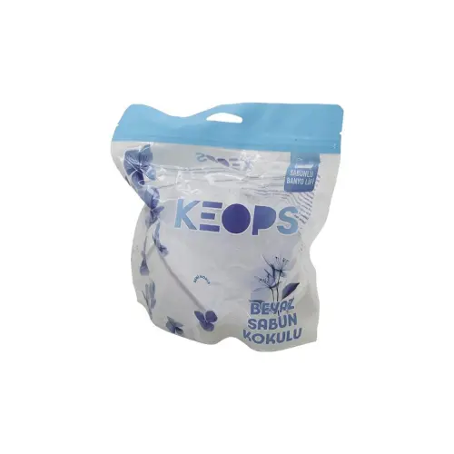 KEOPS -708269 ( BEYAZ SABUN ) KOKULU SABUNLU BANYO LİFİ*50=K