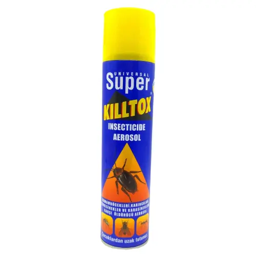 KİLLTOX BÖCEK SİNEK İLACI SPREY 400 ML*12X4