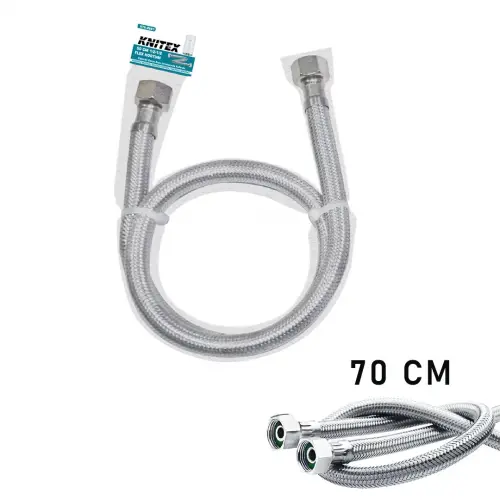 KINETEX KTX-2882 FLEX ( ŞOFBEN & KAZAN ) HORTUM 70CM.DİŞİ-DİŞİ 1/2*10X15