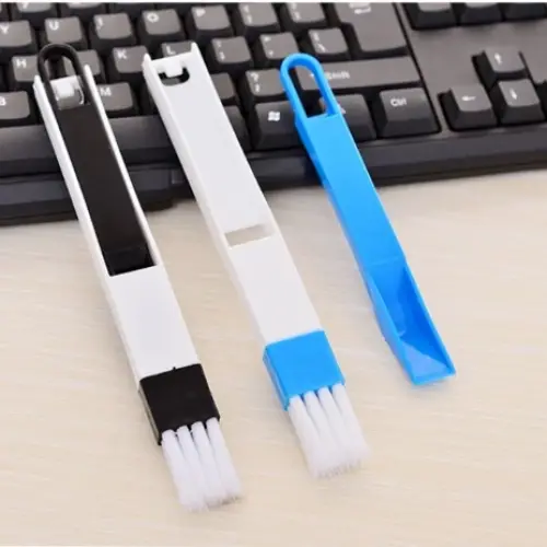 Klavye ve Pencere Oluğu Temizleme Fırçası Mini Kürekli