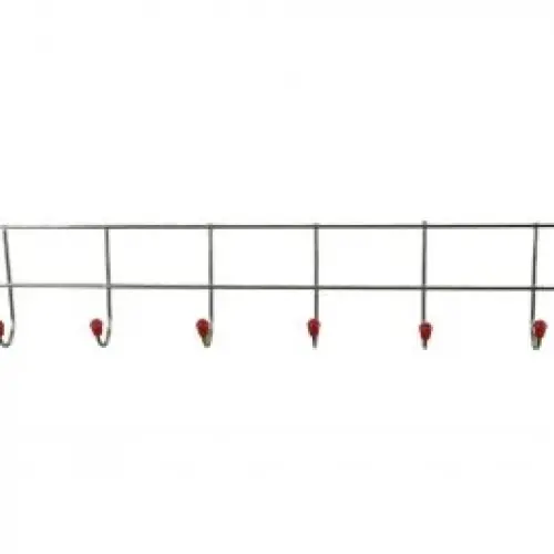 KRAL KR-04 METAL 8 KOLLU DÜZ DUVAR ASKISI *12X12