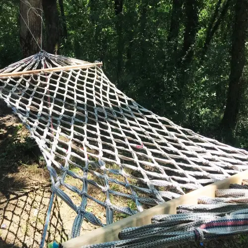 KRT-1020 ( LÜKS  ( KOLON RENKLİ İP ) HAMAK ( ÇİFT KİŞİLİK ) ( TAŞIMA KAPASİTE: 250KG )*5=K