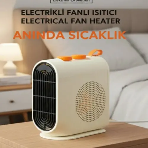Lider Harza 2000 W Fanlı Isıtıcı Yatay
