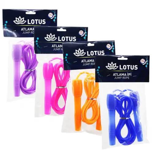 LOTUS JUMP ROPE LTS-SP103 ( RENKLİ PLASTİK ) ATLAMA İPİ*200