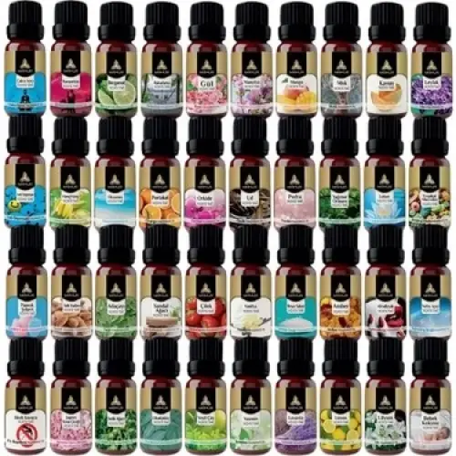 Esansiyel Uçucu Koku Yağı Difüzör Esansı Buhurdanlık Yağı Aromaterapi Yağı 10ml