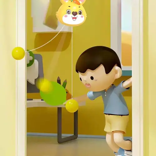 Masa Tenisi Kişisel Eğitim Seti Askılı Masa Tenisi Antrenörü Portatif Set