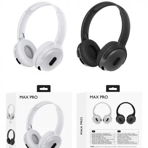 Max Pro Bluetooth/Aux Girişli Kulak Üstü Kulaklık
