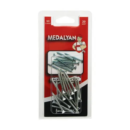 MEDALYAN DL-03 ( 3.5X35 ) SUNTA VİDASI YHB ( 20PCS )*12X10