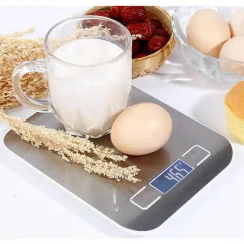 Metal Dijital Mutfak Terazisi Hassas Tartı 5 Kg Crown